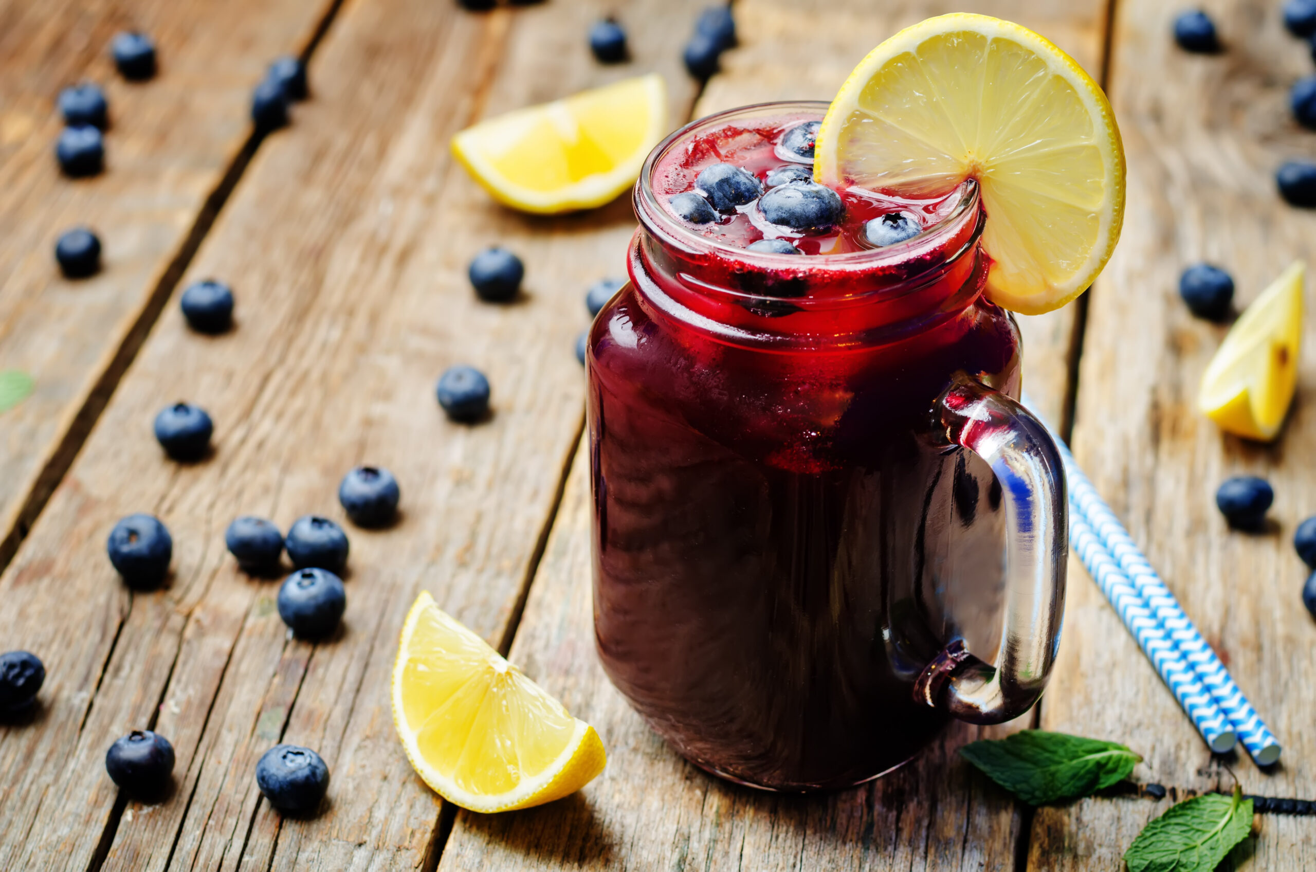 Blueberry Summer Lemonade | Food Town