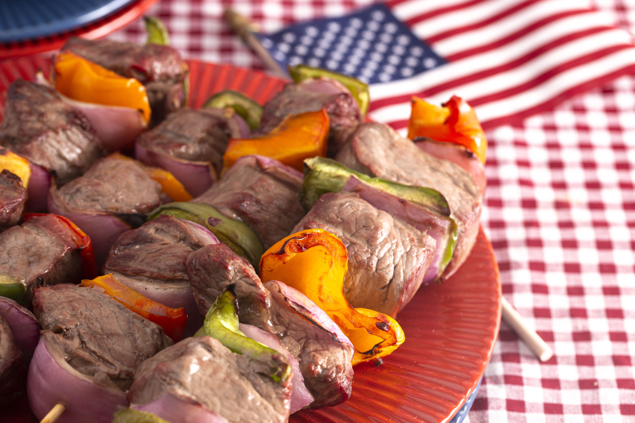 Beef Kabobs with Dijon Dressing | Food Town