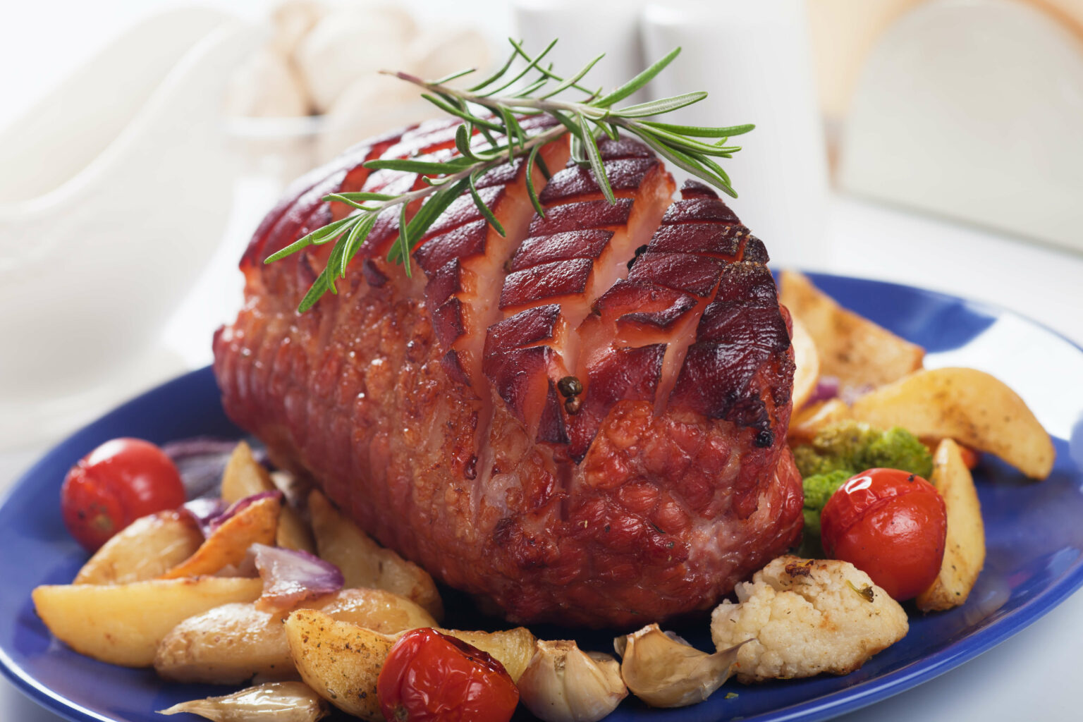 Slow Cooker Glazed Ham Food Town