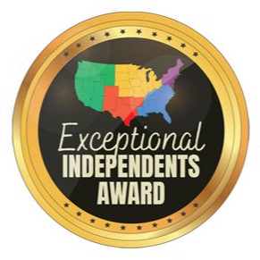 The Shelby Report Exceptional Independents Award logo